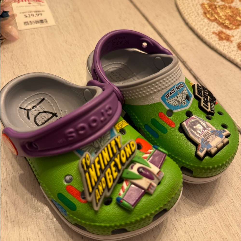 Buzz lightyear crocs